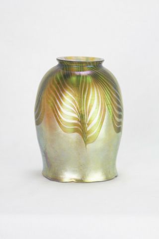 Antique Tiffany Studios Tulip Lamp Shade ca1900 3