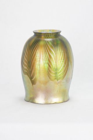 Antique Tiffany Studios Tulip Lamp Shade ca1900 5