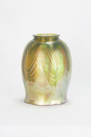 Antique Tiffany Studios Tulip Lamp Shade ca1900 6