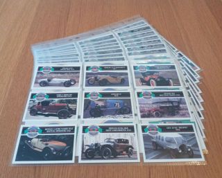 Antique Cars Collector Edition Trading Cards 1 - 100 By By Panini