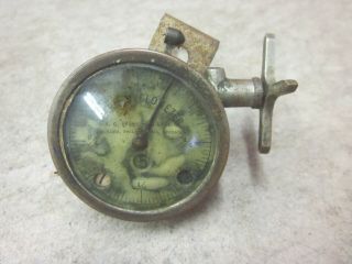 Rare Antique Ag Spalding Alarm Cyclometer 1890s Bicycle Part Holy Grail Museum