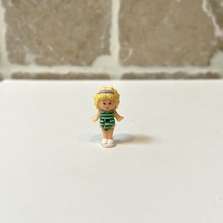 Polly Pocket Vintage 1991 Polly Figure From Bath Time Fun Ring,  Bluebird Toys