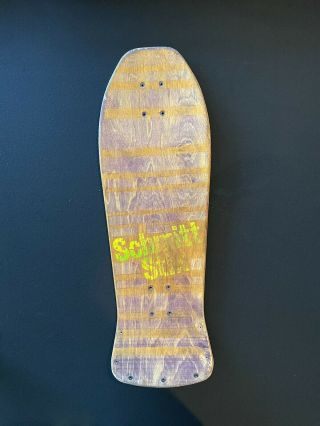 Vintage OG Jeff Grosso toy blocks Schmitt Stix Skateboard Deck Santa Cruz Salba 2
