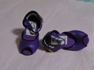 Purple Madame Alexander Shoes For Vintage Cissy,  Others