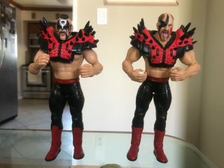 Wwe Legion Of Doom Jakks Classic Superstars Figures Hawk & Animal Series 1 Rare