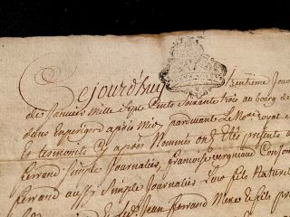 Marriage Contract 1763