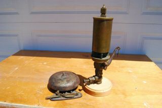 Steam Whistle Kinsley & Miners Mined Mining Level Bell Globe Arizona