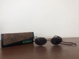 Vintage Prince Sunglasses With Hard Case Made In Italy Uv 400