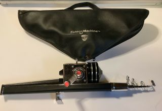 Vintage St.  Croix Fishing Machine Collapsible Rod And Reel With Case.