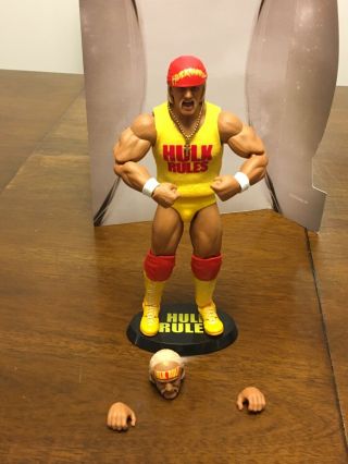 Wwe Storm Collectibles Ringside Exclusive Hulk Hogan Elite Wrestling Figure