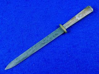 Antique Old Us Civil War Confederate Dagger Memphis Tenn Merriman & Co.  Knife