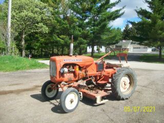 Allis Chalmers B Antique Tractor With Mower & Hydraulics Deere Oliver