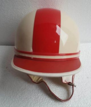 VINTAGE MOTORCYCLE CAR AGV VALENZA MADE IN ITALY HELMET YEARS 50s 6