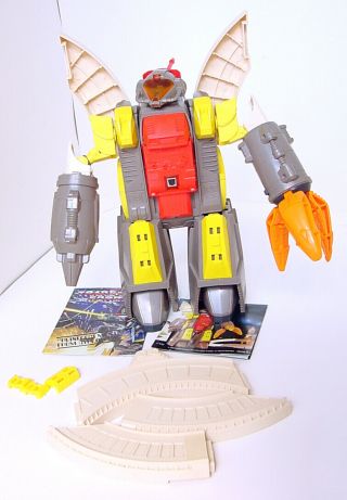 1985 Hasbro Battery Op Transformers G1 Autobot Omega Supreme W Weapons