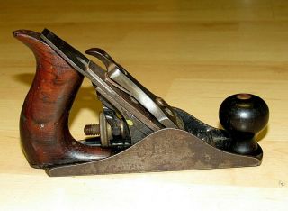 Antique Stanley No.  1 Sweetheart Smoothing Plane Fits In Palm Of Hand