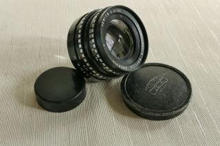 Vintage Exakta Fit Meyer - Lydith Wide Angle 30mm F3.  5 Lens.  Fine Optics,  Caps.