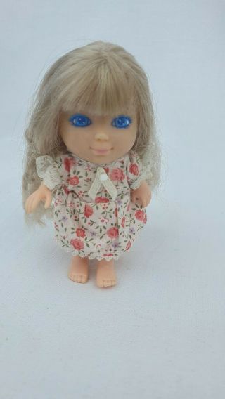 Vintage Polly Pocket Doll For Lucy Locket Case 1992 By Bluebird Toys