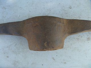 VINTAGE ANTIQUE OLD AUSTRALIAN MILITARY MARKED PICK AXE HEAD 3