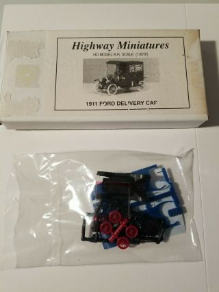 Jordan Products Highway Miniatures 1911 Ford Delivery Car 360 - 207