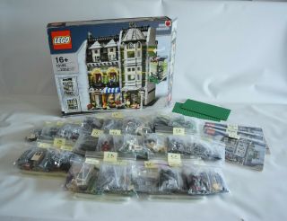 Lego Creator Green Grocer Set 10185 - 100 Complete W/box & Manuals With Bonus