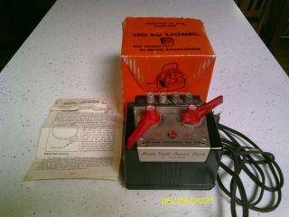 Lionel 0100 Ho Power Pack 90 Watts & Instructions