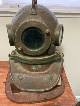 Authentic Vintage Russian Dive Helmet