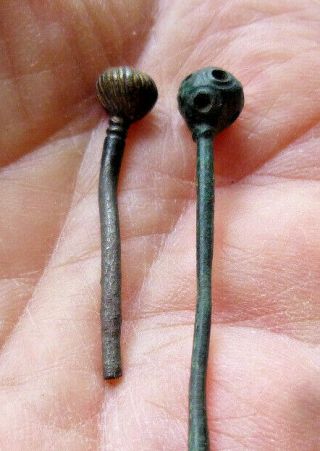 Metal Detecting Finds Anglo Saxon Dress Pins