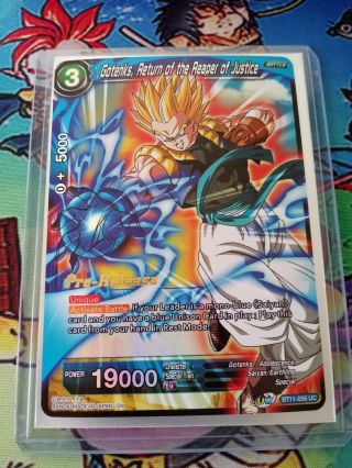 Gotenks,  Return Of The Reaper Of Justice Prerelease Stamped Dragon Ball