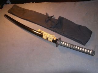Japanese Wwll Sword In Civilian Mountings Gendaito " Kanemitsu "