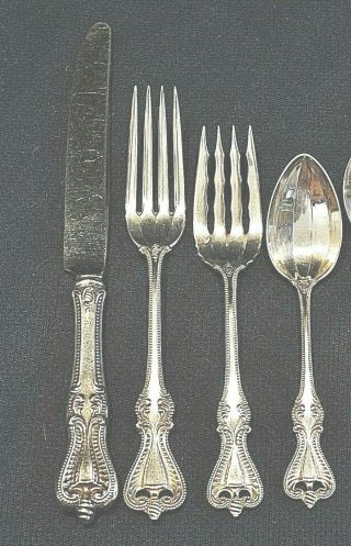 Old Colonial By Towle Sterling Flatware Set For 4 By 6 Total 23 Pc Shape