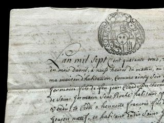 1743 Old Document