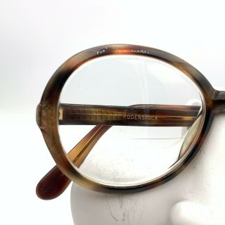 Vintage Rodenstock Bastienne Metallic Brown Oval Sunglasses Germany FRAME ONLY 2
