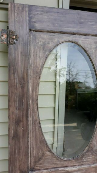 Vintage exterior wood door 32 