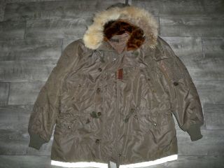 Ww2 Wwii Vintage Us Airforce Ww2 Aircrew Jacket Coyote Fur Type N3 3110 Size Xl