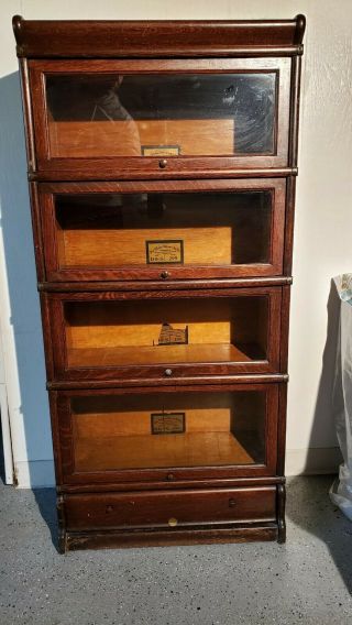 The Globe - Wernicke Co.  Barrister Lawyer Bookcase