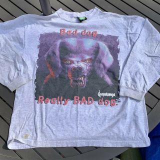 Vintage Kids Size Xl Pre - Owned 90s Goosebumps The Barking Ghost Dog 1995 Shirt