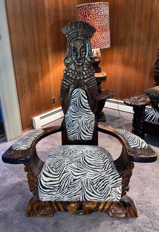 Witco Jungle Room - King Chairs - Zebra Print True