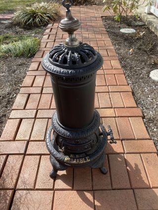 Antique Gas Heater 1897 Reliable Office Stove Heater