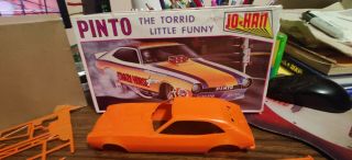 Jo - Han 1:25 Scale Model Kit Pinto The Torrid Little Funny Car,  Unbuilt Open Kit