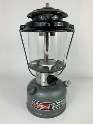 Vintage 12/89 Coleman Powerhouse Model 295 Dual Fuel Lantern 1989