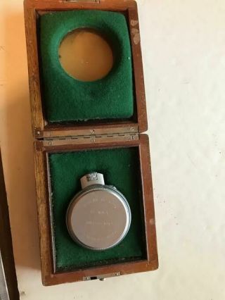 1942 Hamilton Bureau of Ships U.  S.  Navy Chronometer Watch Model 22 Runs 4