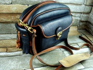 Dooney & Bourke Vintage Small Crossbody Shoulder Bag Built In Checkbook Wallet 3