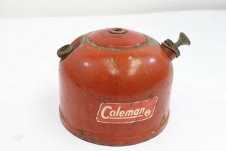 Vintage 1966 Coleman Red Lantern Tank Part Fount 200 - M67