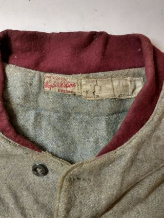Antique Vtg Wright & Ditson Baseball Uniform Jersey Knickers Hat & Glove 1900s 3