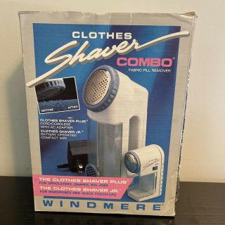 Vintage 1989 Windmere Sears Clothes Shaver Plus Cord/cordless