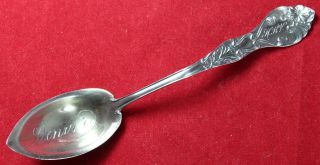 Denver Colorado Souvenir Spoon - Sterling Silver - Vintage