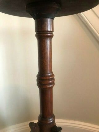 Vintage Solid Tall Pedestal Fern/Plant Stand or candle stand 31 