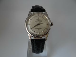 Omega Constellation Pie Pan Stainless Steel Automatic Cal 551 Vintage