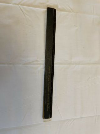 Antique Atlantic Packing Co.  Majestic Brand Baltimore Specialized Oysters Ruler