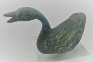 Detector Finds Ancient Bronze Swan Figurine